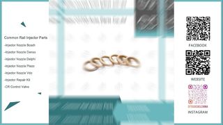 Neue, in China hergestellte Common-Rail-Injektor-Unterlegscheibe F00VC04049