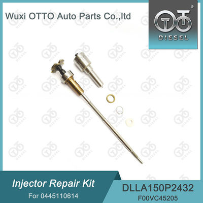 Injektor Reparatur-Kit 0445110614 enthält Düse DLLA150P2432 und Ventil F00VC01200 für FIAT Teile