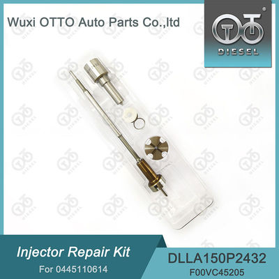 Injektor Reparatur-Kit 0445110614 enthält Düse DLLA150P2432 und Ventil F00VC01200 für FIAT Teile