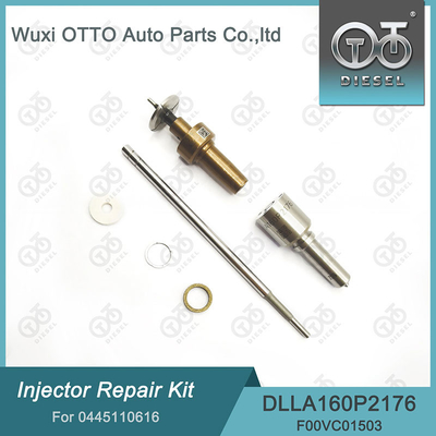 Bosch 0445110616 Injektor-Reparatursatz mit DLLA162P2176 Düse