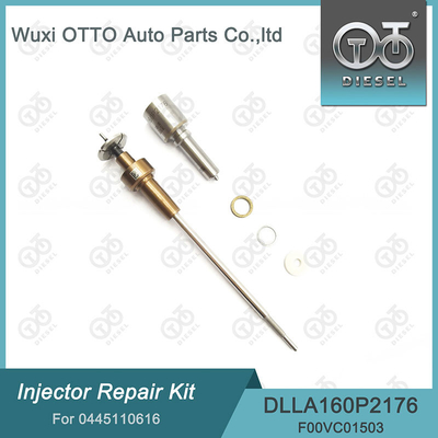 Bosch 0445110616 Injektor-Reparatursatz mit DLLA162P2176 Düse
