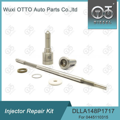 0445110315 Injektor Reparatur-Kit mit DLLA148P1717 Düse und F00VC01329 Steuerventil.
