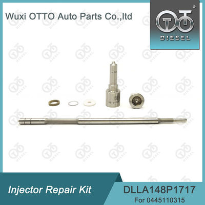 0445110315 Injektor Reparatur-Kit mit DLLA148P1717 Düse und F00VC01329 Steuerventil.