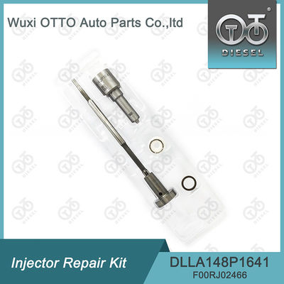 Injektorreparatur-Kit für Injektoren 0445120100 / 154 / 275 0986435528 / 582 mit Düse DLLA148P1641 und Ventil F00RJ02466