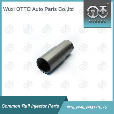 Hochgeschwindigkeits-Stahl Diesel-Brennstoff-Injektor Düse Kappe Nuss Größe Φ18.9 × 46.9 × M17 * 0.75 für Piezo-Injektor mit Plastikbeutel in Papierbox Verpackung