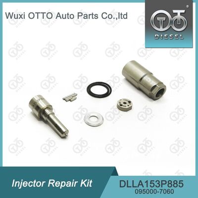 Hochgeschwindigkeitsstahl Denso Einspritzdüsen Reparaturkit für 095000-7060/581# mit DLLA153P885 Düse