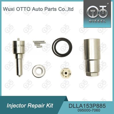 Hochgeschwindigkeitsstahl Denso Einspritzdüsen Reparaturkit für 095000-7060/581# mit DLLA153P885 Düse