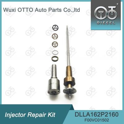 Bosch Injektor Reparatur-Kit für 0445110369/646/647 mit DLLA162P2160 Düse und F00VC01502 Steuerventil.