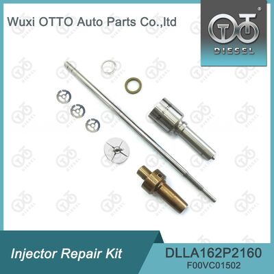 Bosch Injektor Reparatur-Kit für 0445110369/646/647 mit DLLA162P2160 Düse und F00VC01502 Steuerventil.