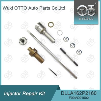 Bosch Injektor Reparatur-Kit für 0445110369/646/647 mit DLLA162P2160 Düse und F00VC01502 Steuerventil.