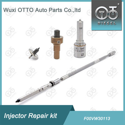 Common-Rail-Injektor-Reparatursatz F00VW30113 inklusive Ventilkappe T614 für Injektor 0445110583/584/338002F610