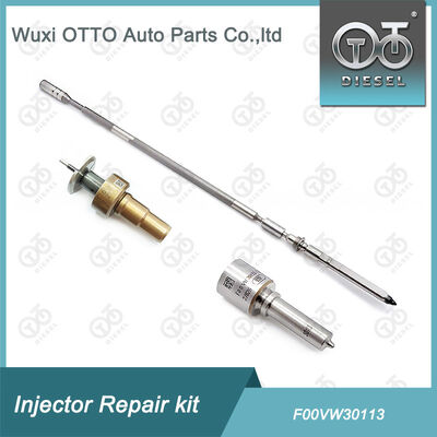 Common-Rail-Injektor-Reparatursatz F00VW30113 inklusive Ventilkappe T614 für Injektor 0445110583/584/338002F610