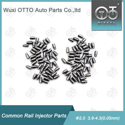 Common Rail Einspritzdüsen-Einstellscheiben-Kit 2,0 mm Durchmesser Reparatur-Unterlegscheiben 3,80-4,30 (0,05 mm) 50 Stück/Beutel Diesel-Einspritzdüsen-Reparaturteile