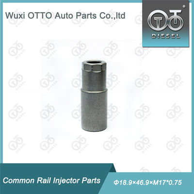 Hochgeschwindigkeits-Stahl Diesel-Brennstoff-Injektor Düse Kappe Nuss Größe Φ18.9 × 46.9 × M17 * 0.75 für Piezo-Injektor mit Plastikbeutel in Papierbox Verpackung