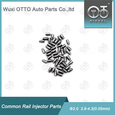 Common Rail Einspritzdüsen-Einstellscheiben-Kit 2,0 mm Durchmesser Reparatur-Unterlegscheiben 3,80-4,30 (0,05 mm) 50 Stück/Beutel Diesel-Einspritzdüsen-Reparaturteile